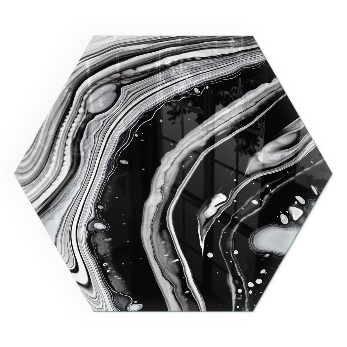 GLASPLATTE für Kamin h40 cm - Multicolor, Glas (40/40/0.4cm) - TULUP