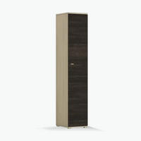 KLEIDERSCHRANK Ars 40 cm, 40/201/51, 2-türig, Canterbury Eiche - Eichefarben, Holzwerkstoff (40/201/51cm) - imoebel24