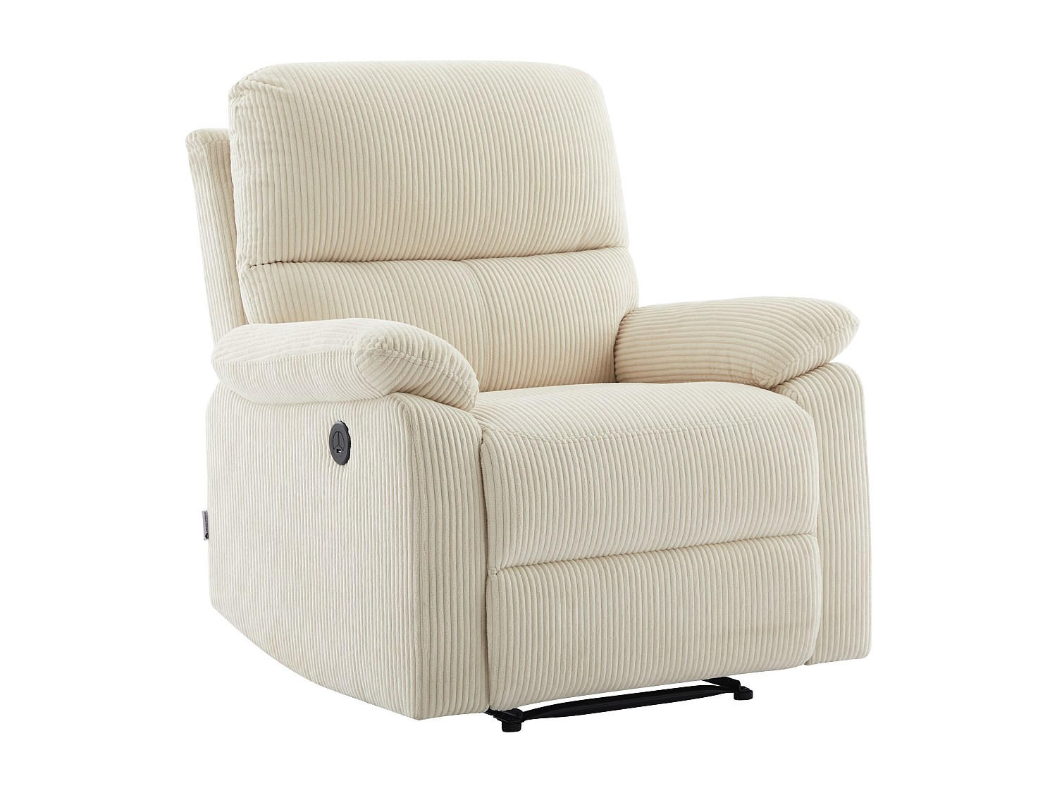 RELAXSESSEL - 1 -Sitzer - Polyester - beige - LUNANO - Beige, Textil (91/102/89cm) - Vente-Unique