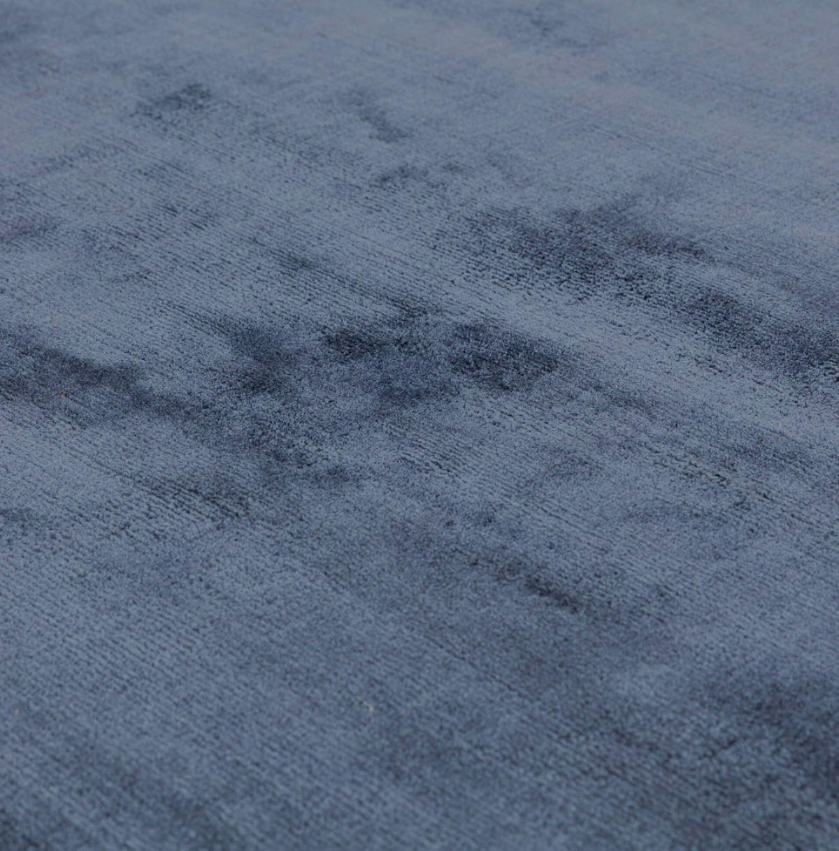 WOHNZIMMERTEPPICH modern blau Viskose 200x290 cm SHAFT - Blau, Naturmaterialien (200/290cm) - Novatrend