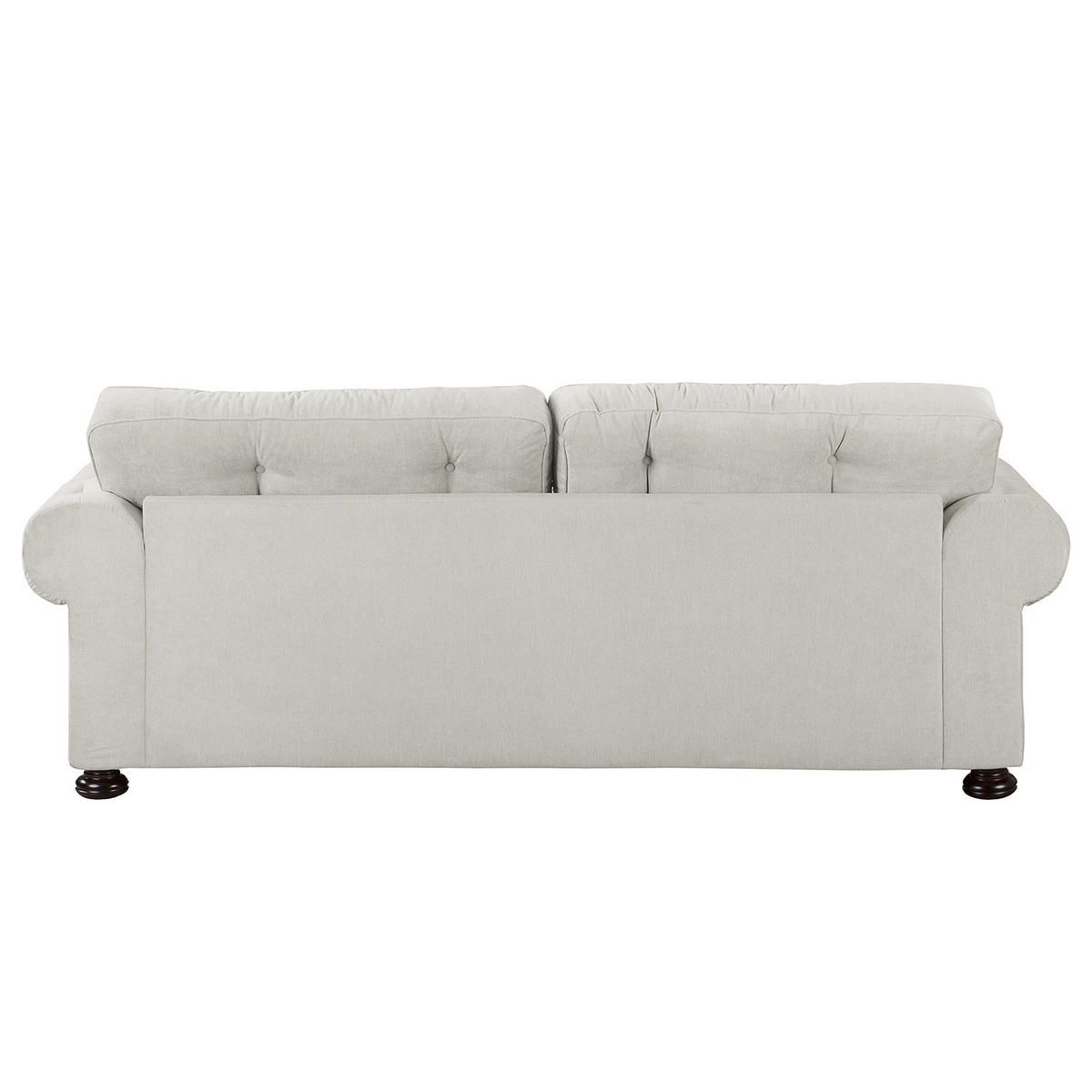 3-SITZER SOFA - Microfaser - Grau, Textil (250/93/100cm) - home24