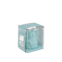 WINKEKATZE Lucky Cat Solar, Kunststoff, Hellblau, 6.5 cm - Blau, Kunststoff (5/6.5/5.5cm) - Donkey Products