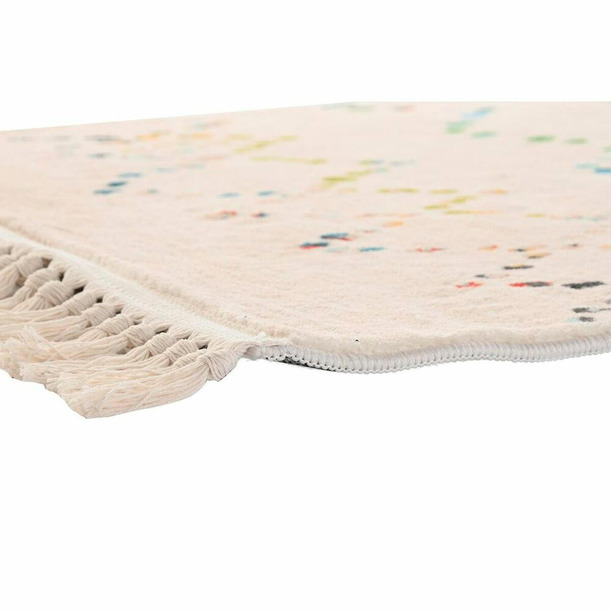 TEPPICH 60 x 240 x 0,7 cm Polyester Bunt Rhombusse - Multicolor, Kunststoff (60/240cm) - DKD Home Decor
