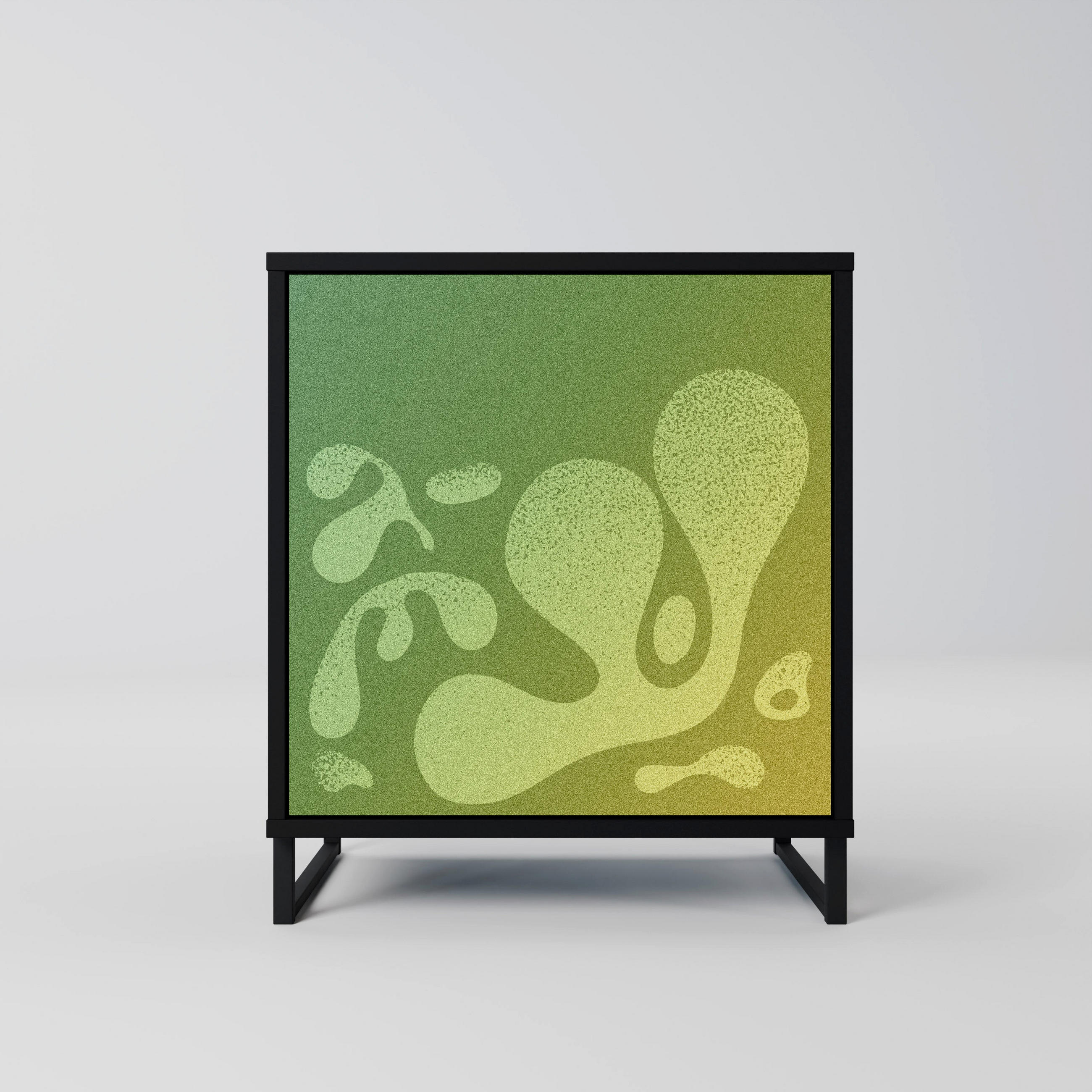 SpaceRebels Sideboard Schwarz 57.5x67.5x42 cm