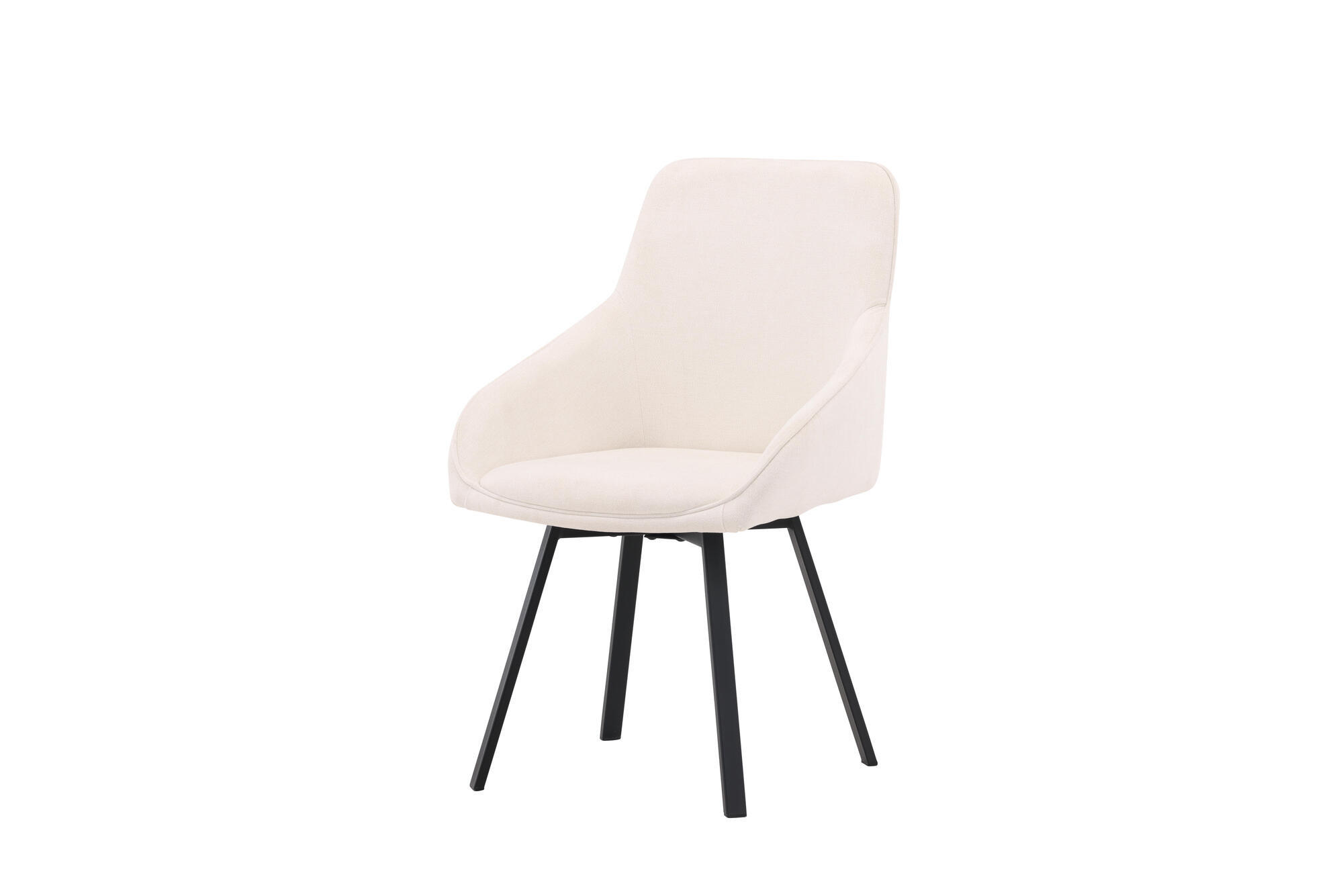 ESSZIMMERSTUHL ROSIE Beige 55x60x88 cm - Beige, Textil (55/88/60cm) - FURNLUX