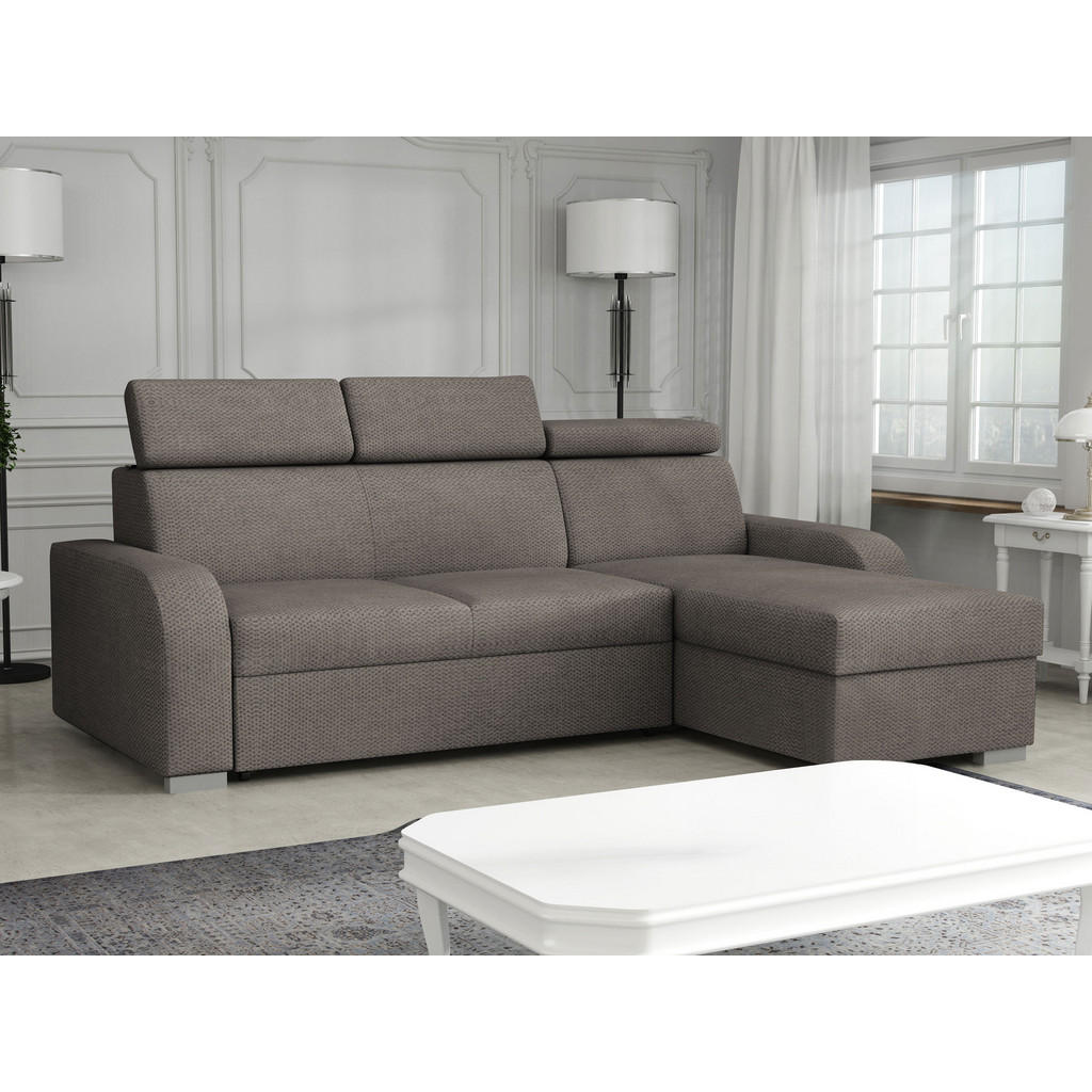 Thumbnail - Mirjan24 Ecksofa, Hellbraun, Textil, Kiefer, 5-Sitzer, L-Form,L-Form, 235x170 cm, Wohnzimmer, Sofas & Couches, Wohnlands...