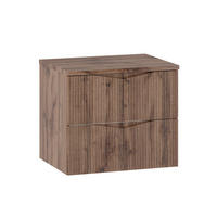PODUMIVALNIŠKA OMARICA 60.6cm Tao Les - rjava, leseni material (60.6/52.2/46.5cm) - Petits-meubles