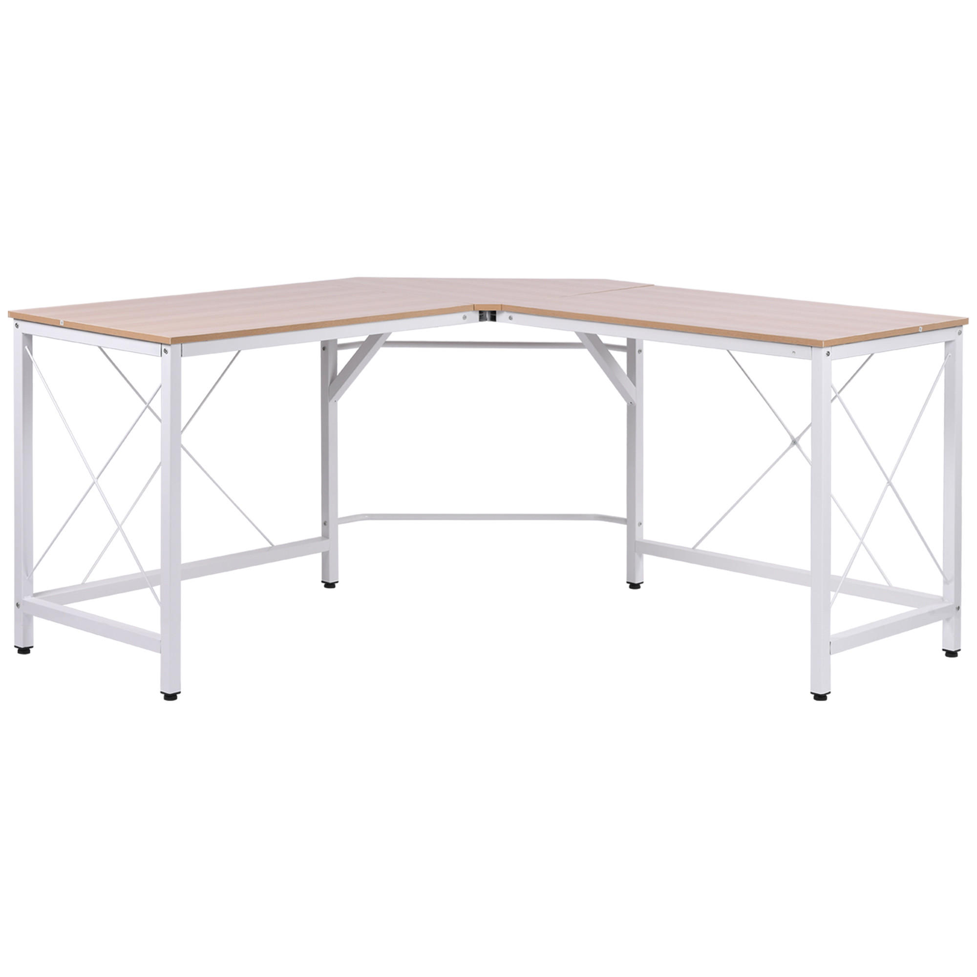 ECKSCHREIBTISCH Multicolor 1 Stück - Multicolor, Holzwerkstoff (150/76/76cm) - GiPP