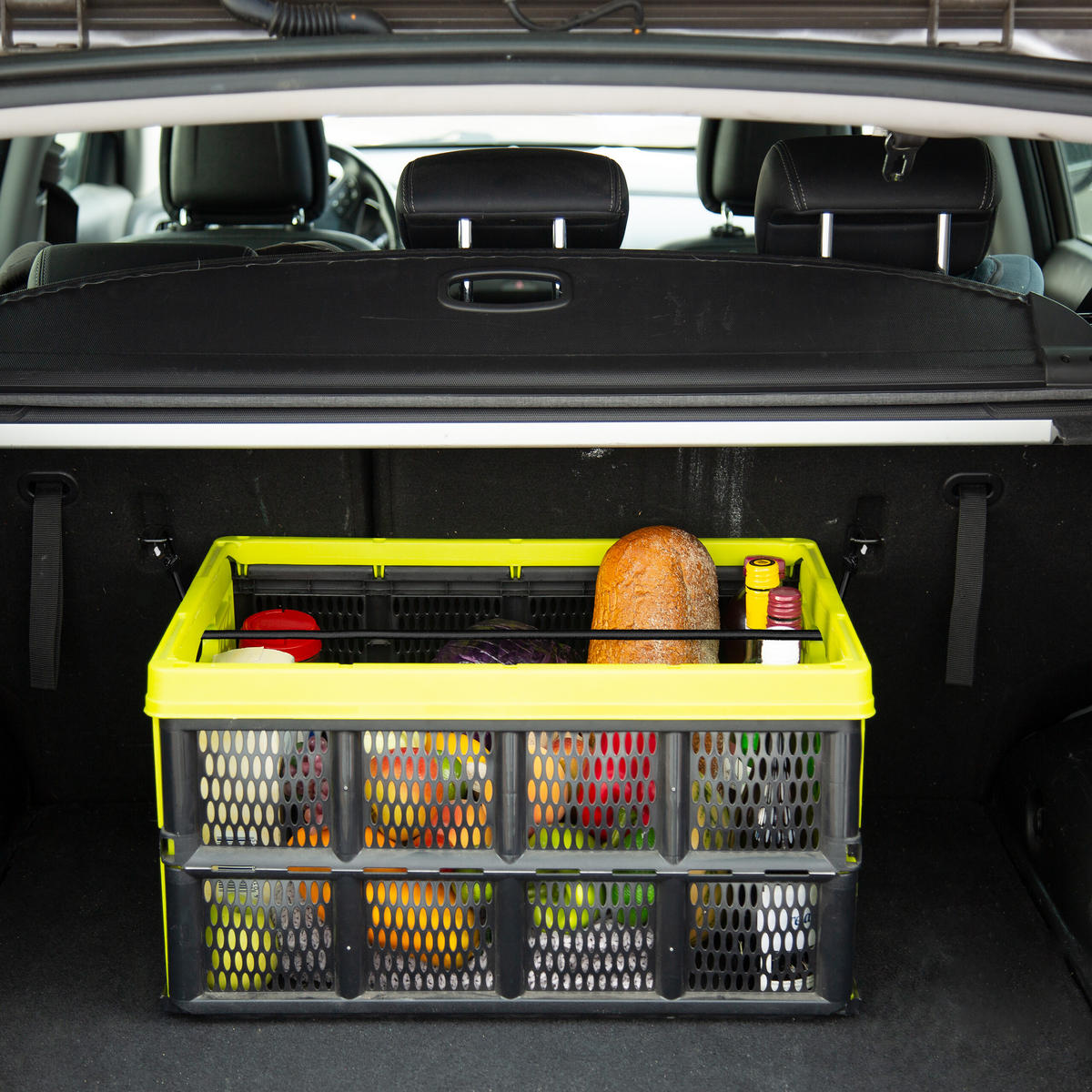 24XGUMIČKY - čierna, kov/plast (1.5/2.5/93cm) - Relaxdays