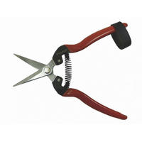 GARTENSCHERE Allesschneider, robust, für Garten & Haushalt - Rot, Metall (4.8/1.7/18.5cm) - Westfalia