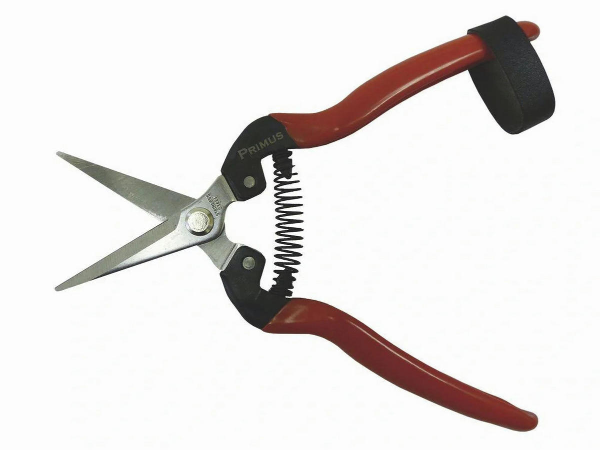 GARTENSCHERE Allesschneider, robust, für Garten & Haushalt - Rot, Metall (4.8/1.7/18.5cm) - Westfalia