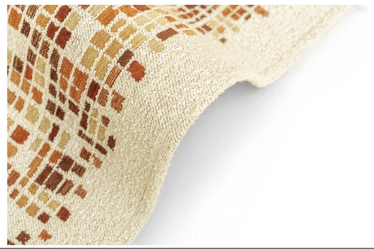 TEPPICH modern Flachgewebe BOXY Orange 140 x 200 cm - Orange, Textil (140/200cm) - Novatrend