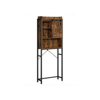 BADEZIMMERREGAL - Braun, Holzwerkstoff (24/171/64cm) - Hansiro