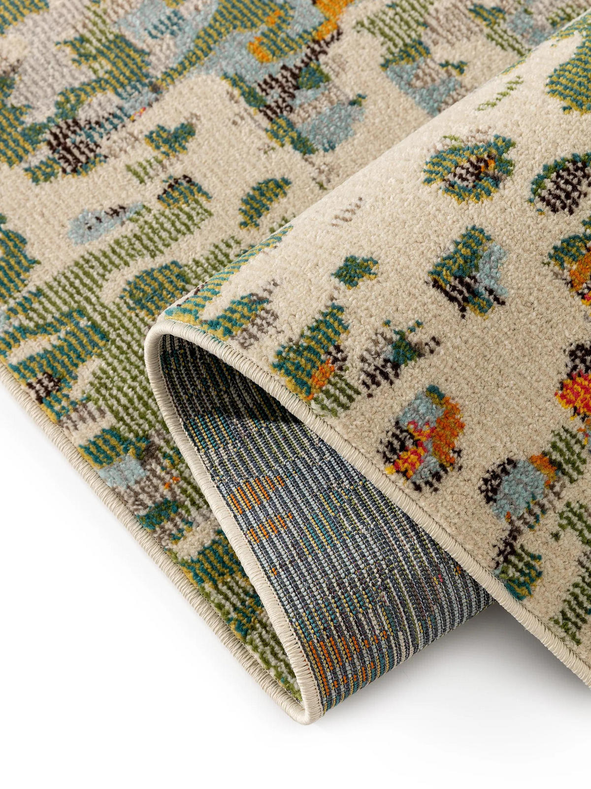 LÄUFER Casa Multicolor 70/240 cm - Multicolor, Naturmaterialien/Textil (70/240cm) - benuta