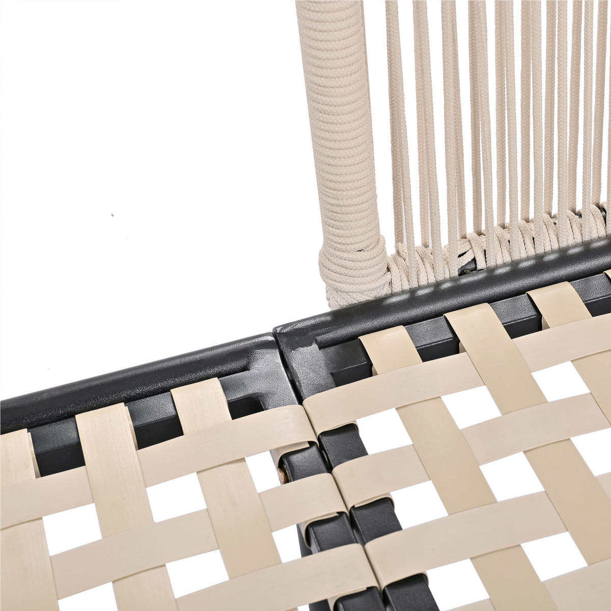 SONNENLIEGE Beige 2 Kissen Abnehmbar & Waschbar - Beige, Textil (44/44/82.5cm) - FLIEKS