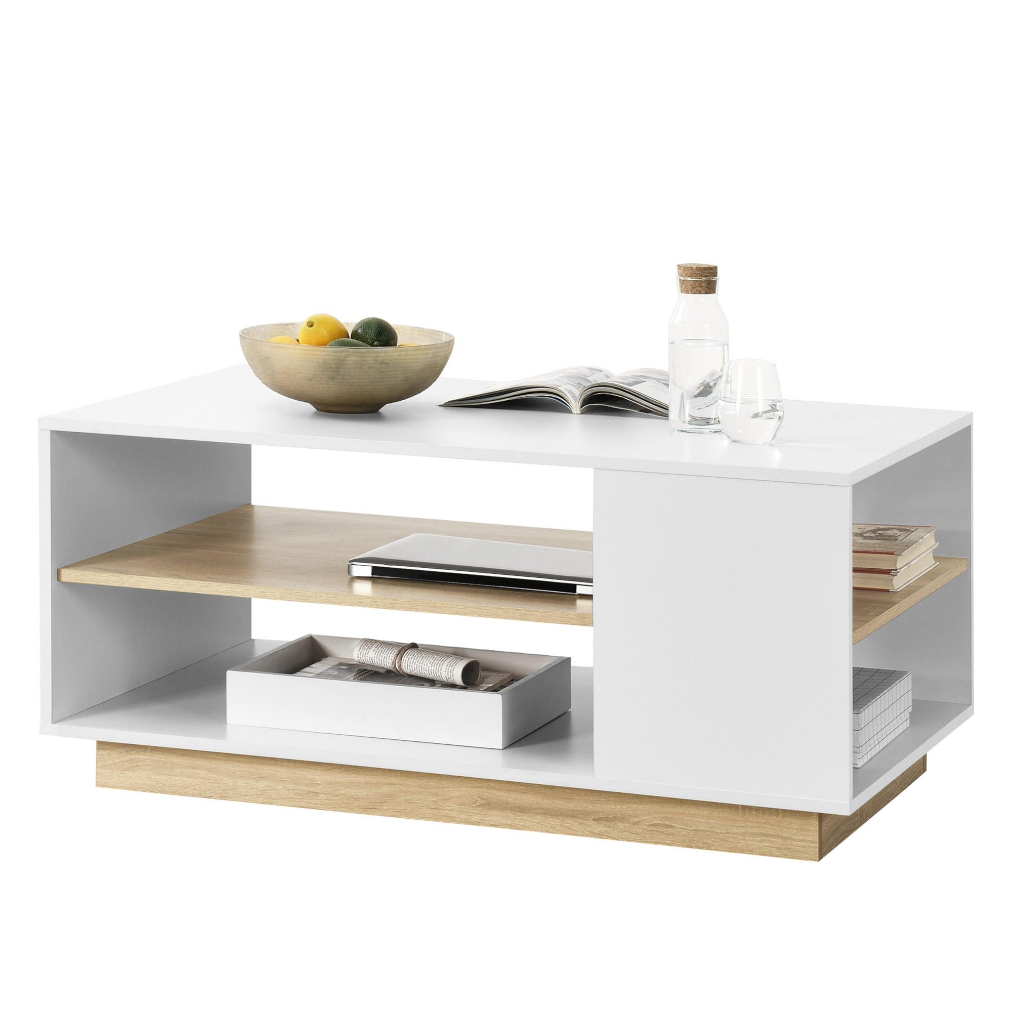 [en.casa] KAVANOVÝ STOLEK Trelleborg 100/60/46 cm