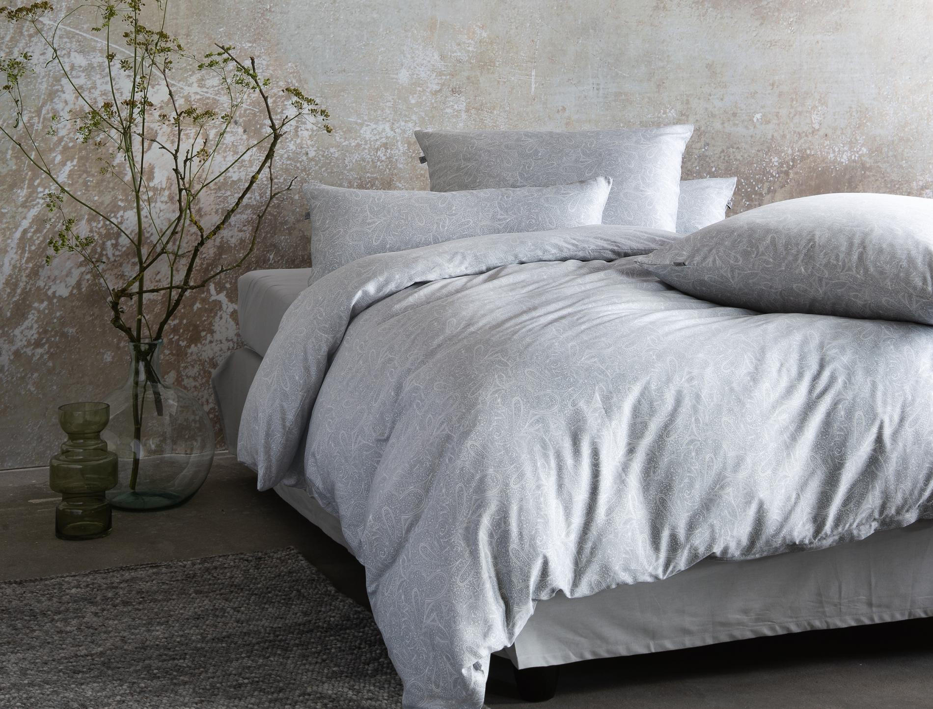 BETTWÄSCHE VERONA 8357 - Silberfarben, Textil (140/200cm) - Irisette