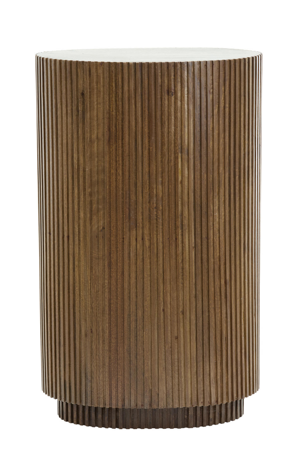 SÄULE Dumosi Braun 60/35/100 cm - Braun, Holz (60/35/100cm) - Light & Living