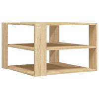 COUCHTISCH Sonoma-Eiche 59,5x59,5x40 cm Holzwerkstoff - Braun, Holzwerkstoff (59.5/59.5/40cm) - furnicato