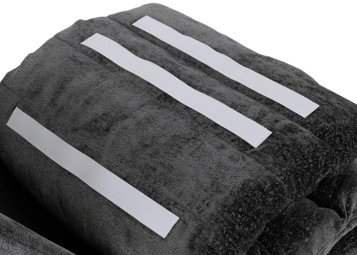 LOUNGESESSEL Grau - Grau, Textil (72/91/90cm) - MCW