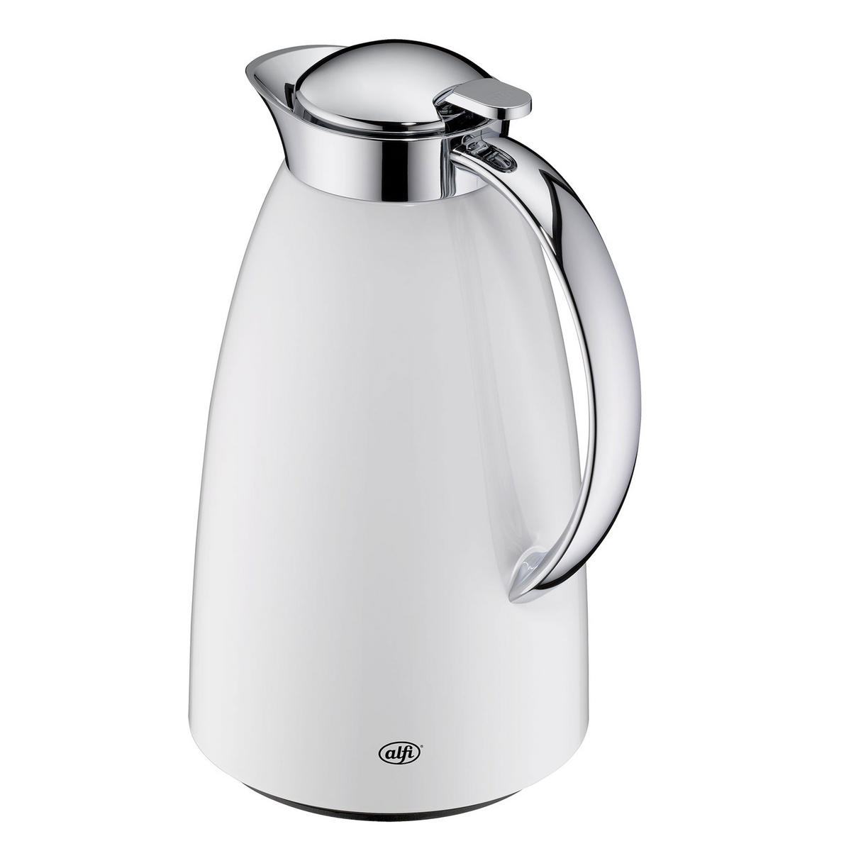 ISOLIERKANNE GUSTO coconut white polished 1 L - Weiß, Metall (1L) - Alfi