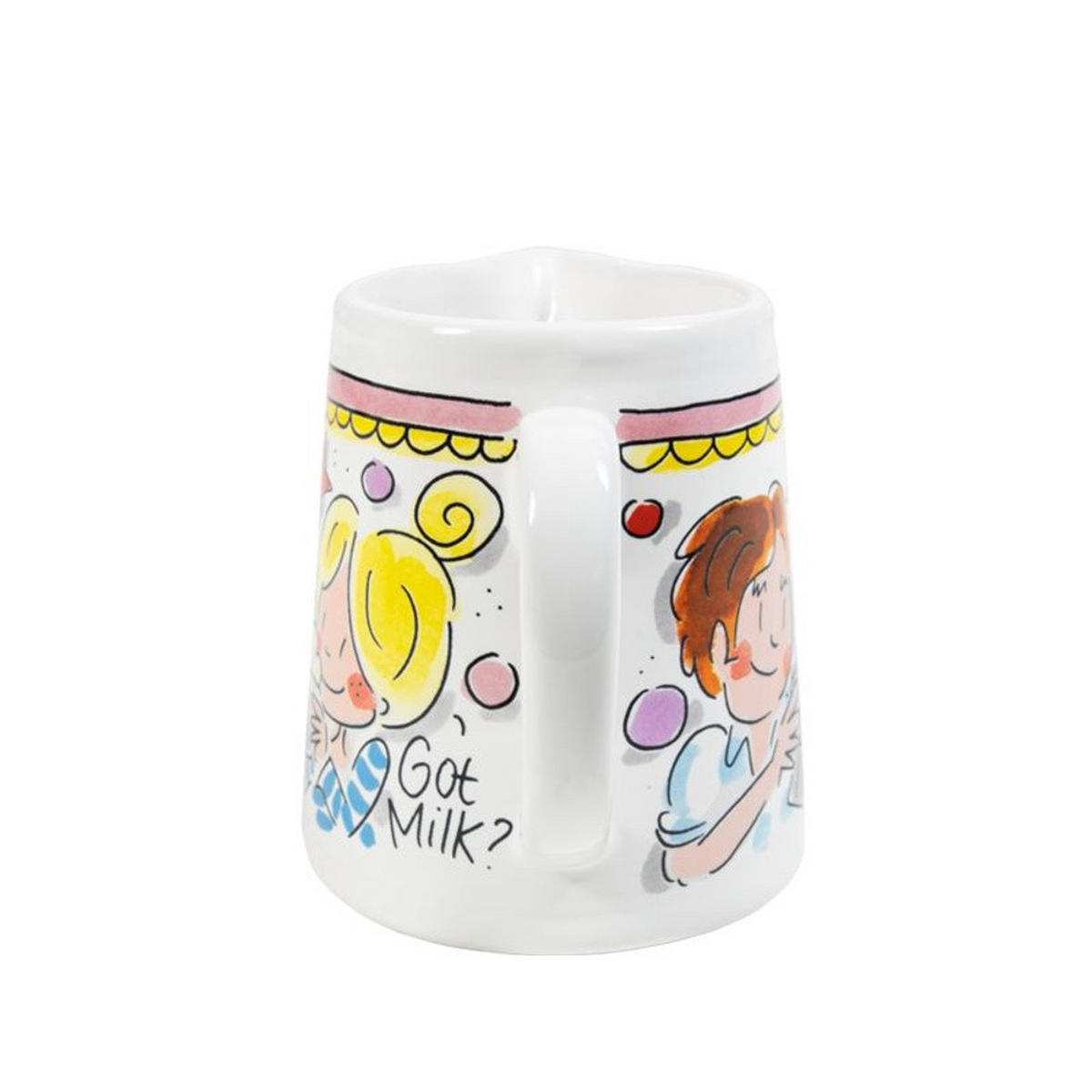 MILCHKANNE Got Milk? in Bunt - 9cm - Multicolor, Keramik (0.5L) - Blond Amsterdam