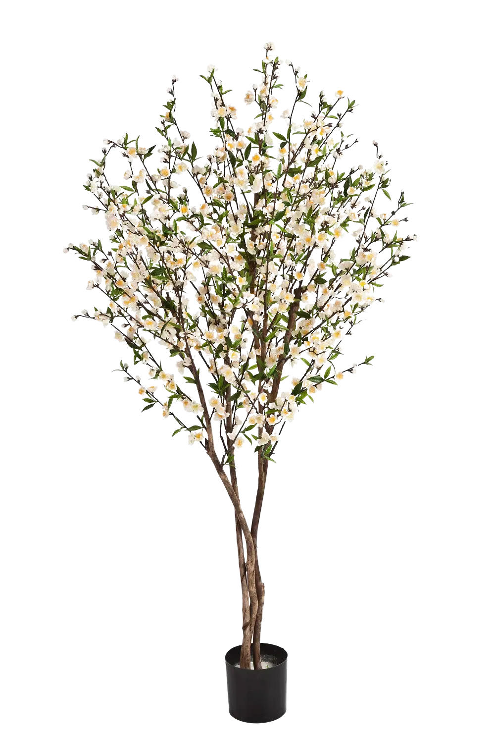 KUNSTBAUM Künstlicher Kirschbaum - Willi 140 cm - Creme, Kunststoff (140cm) - aplanta