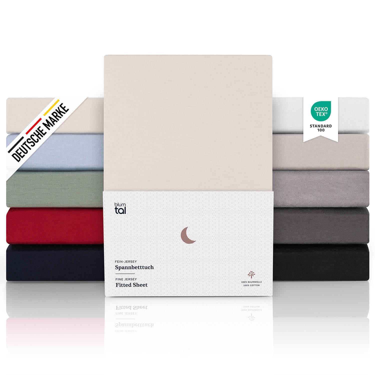 SPANNBETTLAKEN 270/200/30 cm Naturfarben - Naturfarben, Textil (200/270cm) - Blumtal