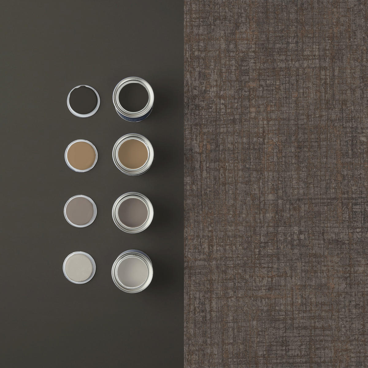 VLIESTAPETE Armando Schokolade - Braun, Papier/Kunststoff (52/1000cm) - Graham & Brown