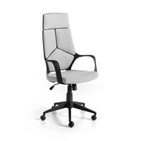 DREHSTUHL Schwarz Grau 63/63/127 cm - Schwarz/Grau, Textil (63/127/63cm) - ANGEL CERDA