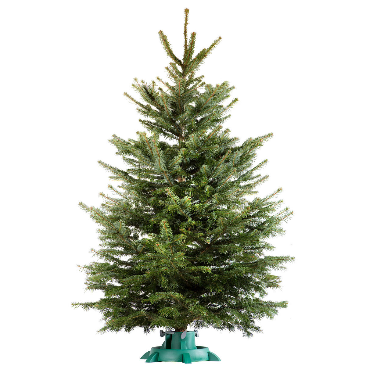 KADAX Weihnachtsbaumständer Weihnachtsbaumständer Baum bis 3 m - Silberfarben/Grau, Kunststoff (15cm) - KADAX