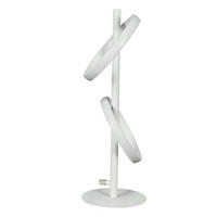 LED stolní lampa večerní 22/15,5/45,6 cm - bílá, kov (22/15.5/45.6cm) - Nettlife