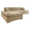 ECKSOFA Malwi Premium, Seite: Links - Beige, Holz/Textil (278/161cm) - MIRJAN24