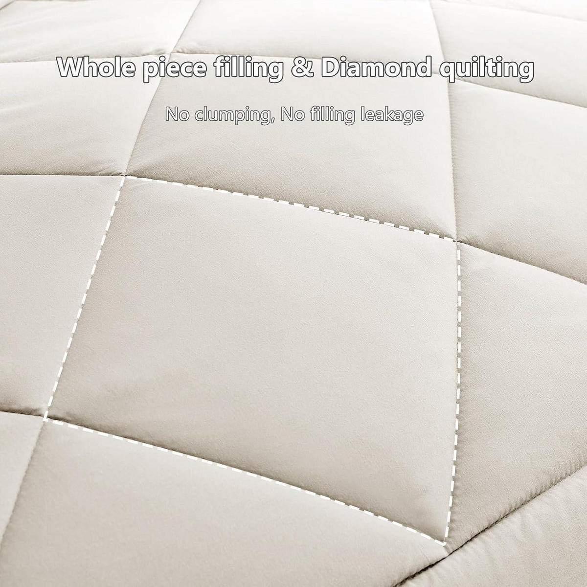 BETTDECKE 240x260 cm 4 Jahreszeiten Mikrofaser Beige - Beige, Textil (5/150cm) - LUXUSKOLLEKTION