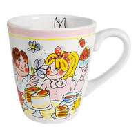 BECHER Happy Easter in Bunt - 350 ml - Multicolor, Keramik (0.35L) - Blond Amsterdam