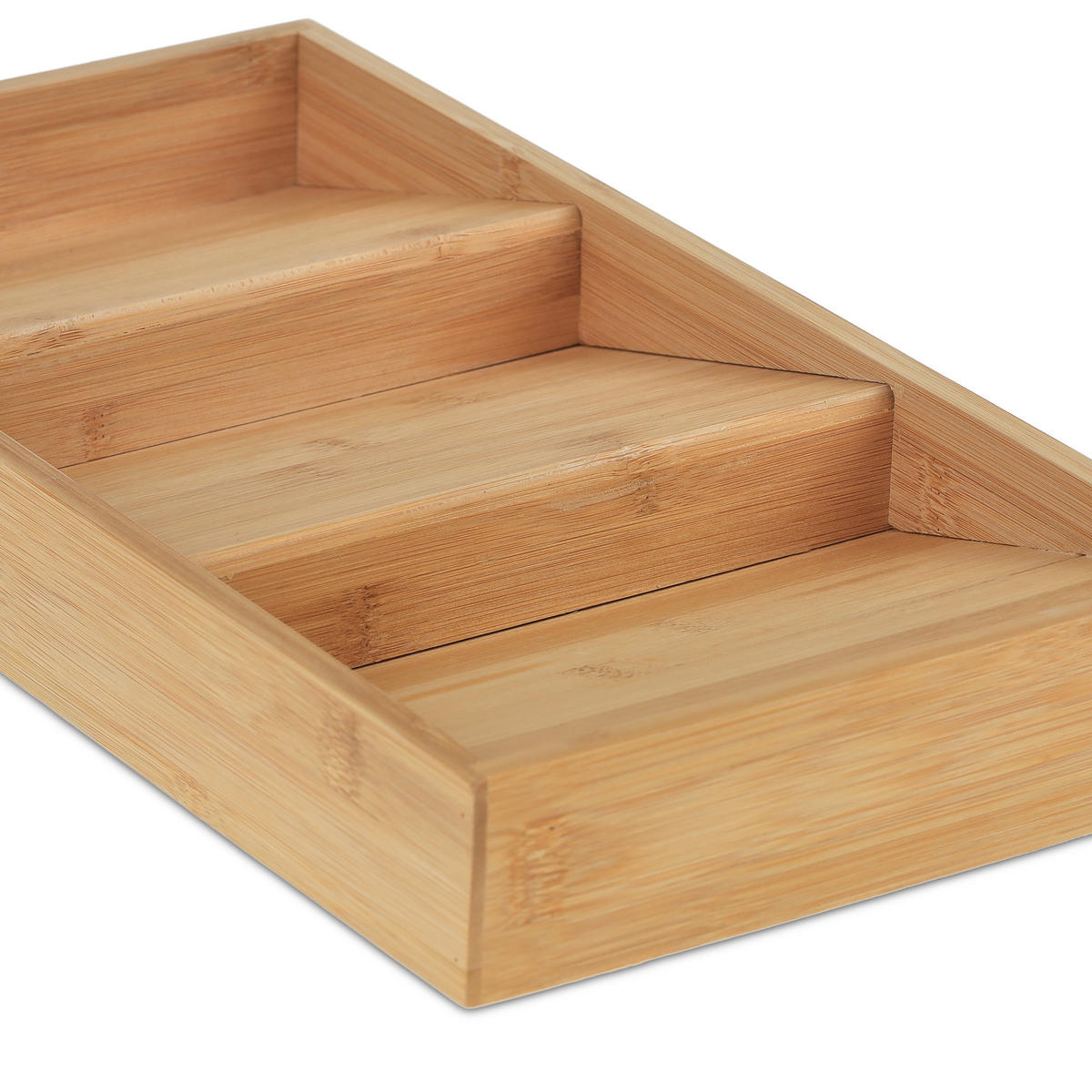 GEWÜRZREGAL - Hellbraun, Holz (20/5/38cm) - Relaxdays