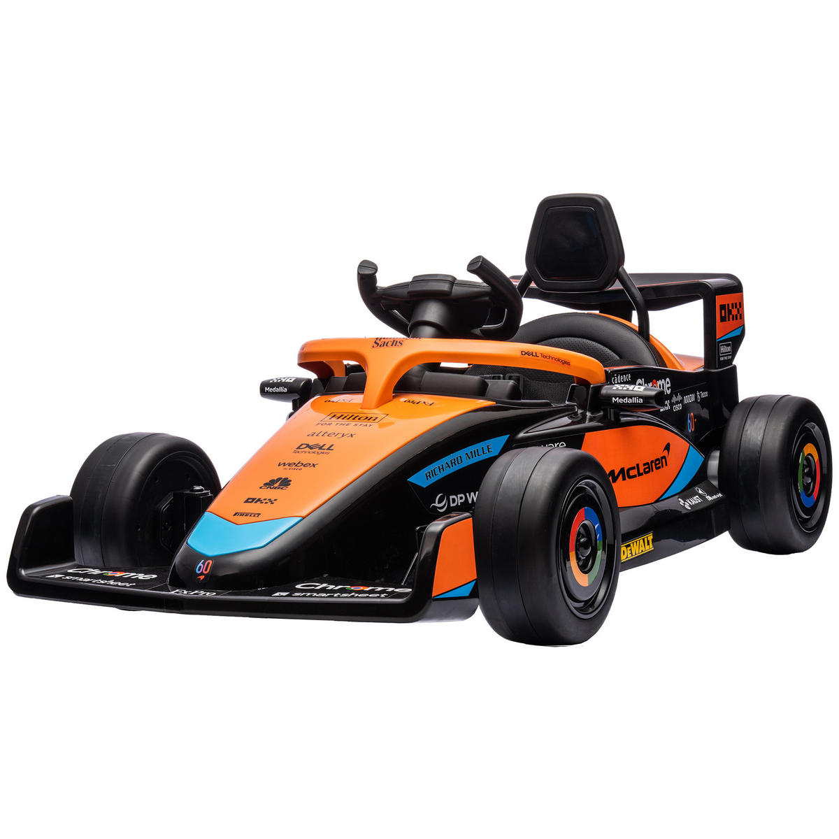 FAHRZEUGE zum Draufsitzen Orange 115.0/67.0/50.0cm - Orange, Kunststoff (115/67/50cm)
