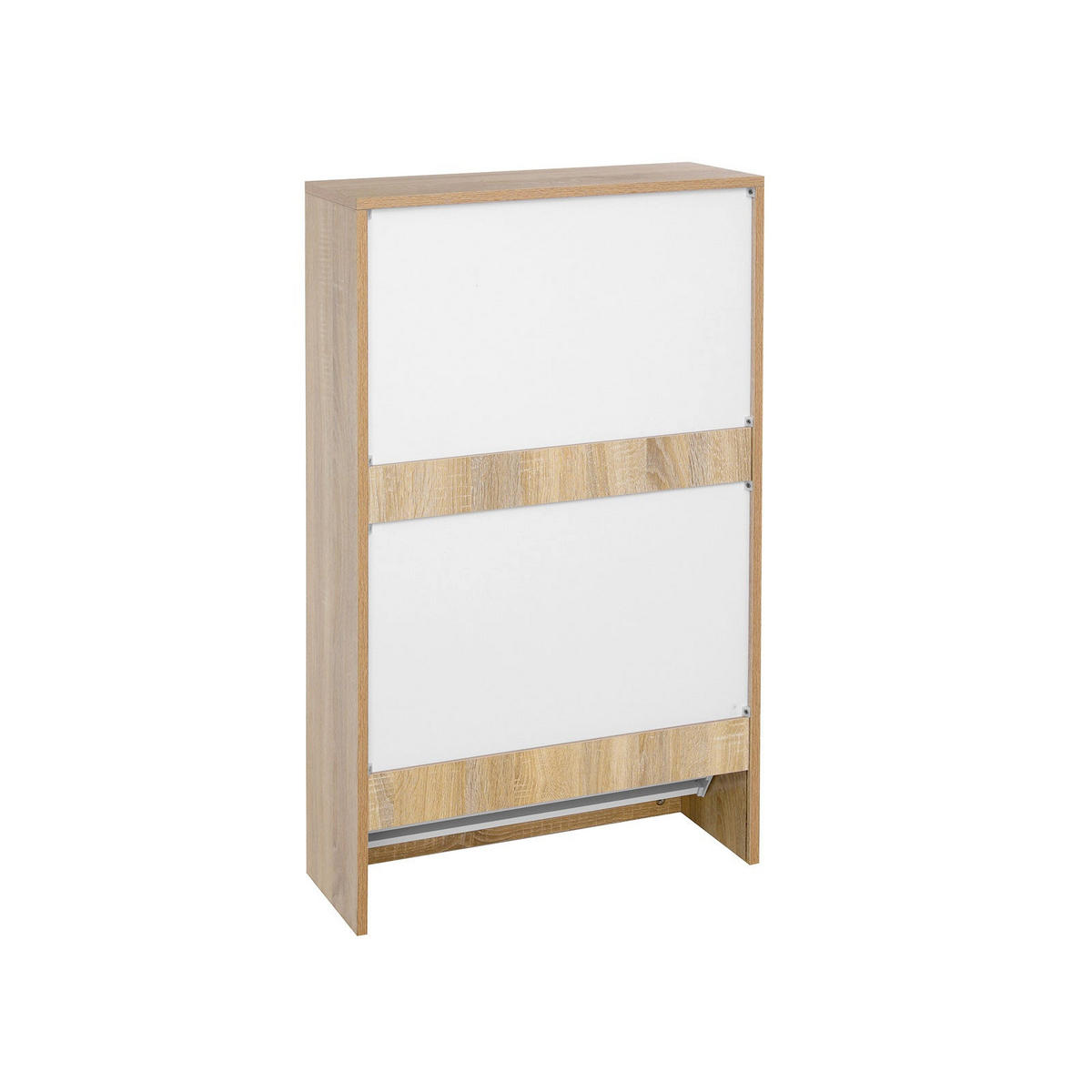 SCHUHSCHRANK - Weiß, Holzwerkstoff (24/102/60cm) - Hansiro