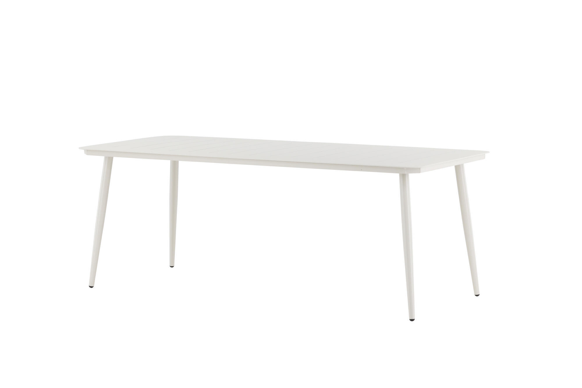GARTENESSTISCH LINA Beige 90x200x75 cm - Beige, Metall (200/90/75cm) - FURNLUX