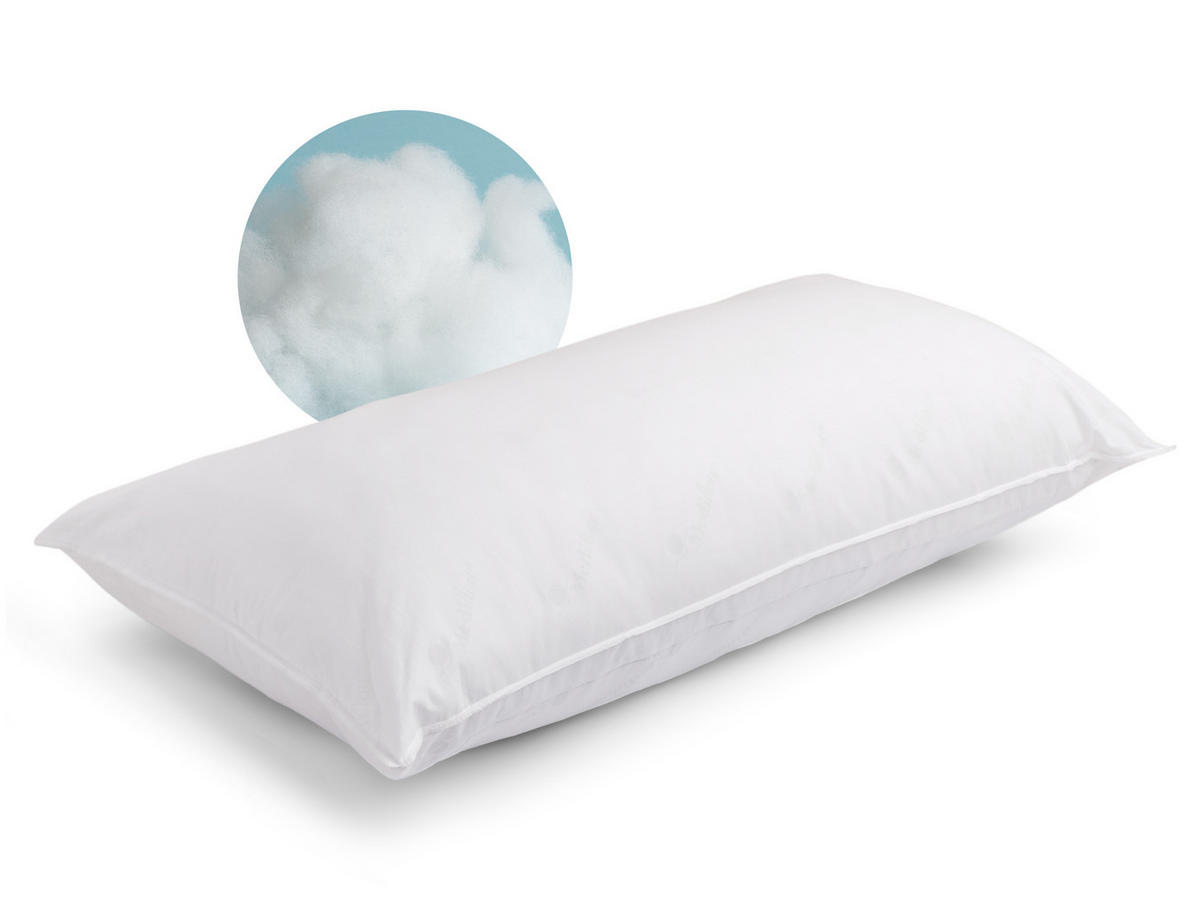 WASSERKISSEN aus Faser 40x80 cm - Weiß, Textil (40/80cm) - Mediflow