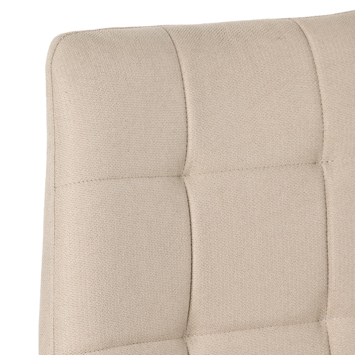 STUHL-SET 4 Stück Stoff-YZ6 - Beige, Textil (48/89/61cm) - HOMAVO