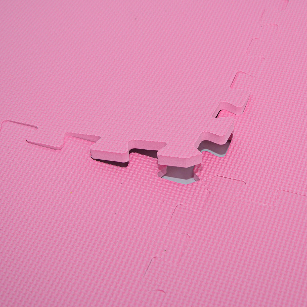SPIELMATTE ab Null - 90 cm Baby Puzzlematte Pink - Pink, Kunststoff (30/30cm) - Littletom