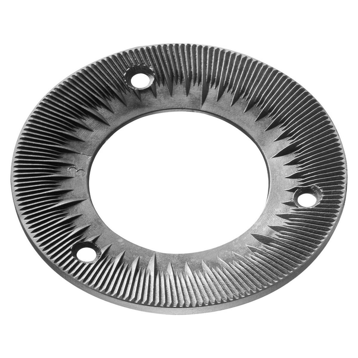 GETREIDEMUHLE 2 Stück Ersatzmahlscheiben, für elektrische und Gewürzmühlen - Silberfarben, Metall (18/6.01/18cm) - Rolipo