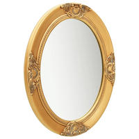 WANDSPIEGEL im Barock-Stil 50x60 cm Golden - Goldfarben, Holz (60/60/50cm) - furnicato