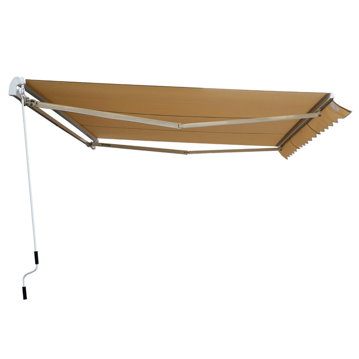 GELENKARMMARKISE, Aluminium, Beige - Beige, Metall (300/16/450cm) - Outsunny