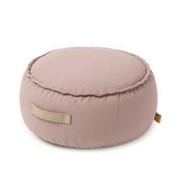 SITZPOUF Outzy für Kinder, Rund, Rosa - Rosa, Textil (65/20/65cm) - MeowBaby