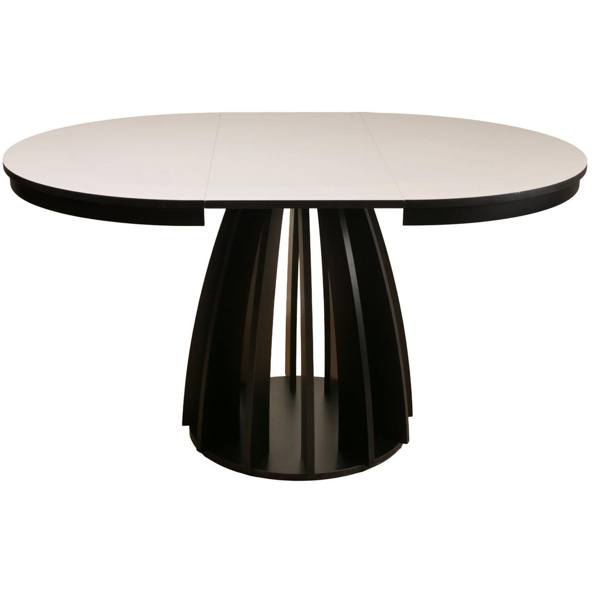 ESSTISCH Diciffy ausziehbar Greige/Schwarz, 100 x 140 x 100 cm - Taupe/Schwarz, Holzwerkstoff (100/100/74.5cm) - Selsey