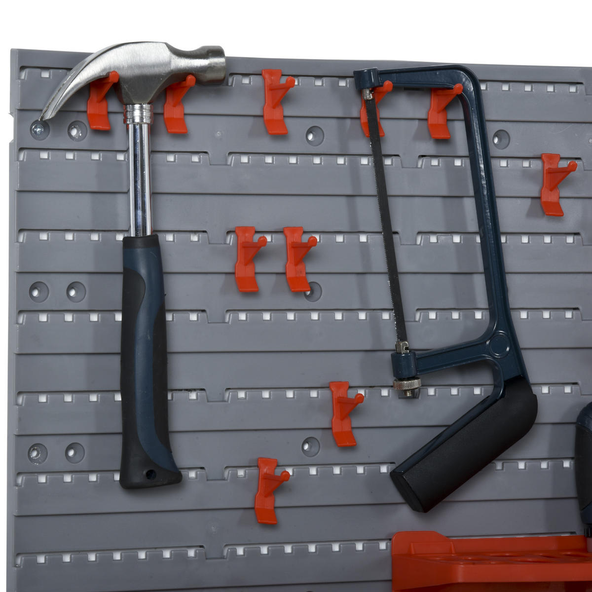 WERKZEUGWAND PP, Rot - Rot, Kunststoff (22/95/54cm) - DURHAND