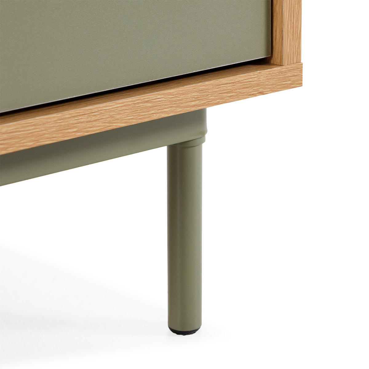 KOMMODE 80/80/40 Cuzco Eichenfarbe/grün - Grün, Holzwerkstoff (80/80/40cm) - VS Venta-stock