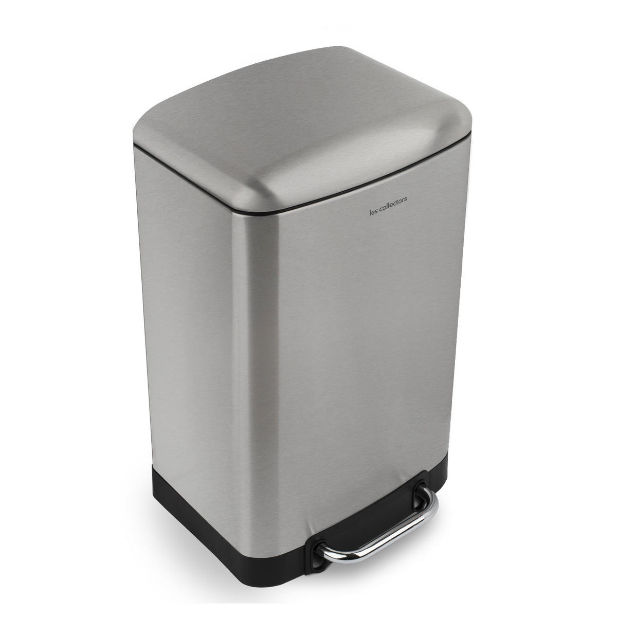 TRETMÜLLEIMER 20L - inox edition N°512 - Silberfarben, Metall (30/52.5/29cm) - Les Collectors